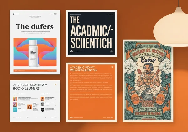 Examples of professional AI-generated posters