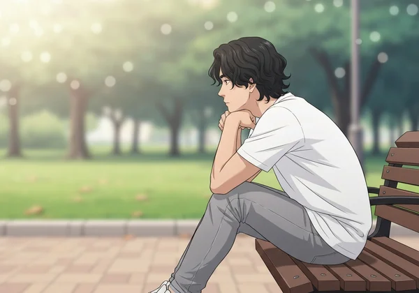 User designing AI poster with text layout