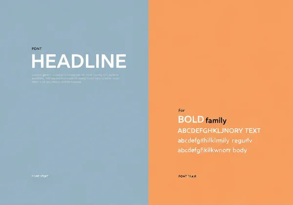 Examples of effective font pairing strategies